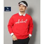  свитер вязаный [ новый этикетка ADABAT NAVY] омыватель bru материалы Adabat автограф Logo вязаный мужской 