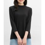 tシャツ 「UVカット」7分袖ハイネックTシャツ レディース