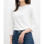 tシャツ 「UVカット」7分オーガニックボートT レディース
