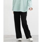 パンツ 「セルフカット」セルフカットワイドパンツ レディース