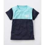 tシャツ 配色切替えドライ素材Tシャツ キッズ 子供服 女の子