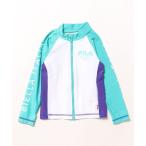 ラッシュガード 「FILA」長袖フルジップラッシュガード キッズ 子供 男の子