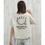 ラッシュガード RUSTY/ラスティー ラッシュガード UVケア 水陸両用 半袖ラッシュ 925470 レディース