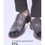 スリッポン 「WEB別注」プレーントゥ レザー スリッポン メンズ