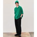 ショッピングサマー カーディガン 「REON STUDIO」 ニットカーディガン ONE SIZE グリーン メンズ