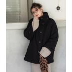 「coca（coca）」 ステンカラーコート M ブラック レディース