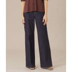 パンツ 「婦人画報掲載」9.75オンスデニムワイドパンツ レディース