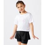 水着 「Kappa」「紫外線対策/UVケア」Tシャツセットスクール水着 キッズ 子供 女の子