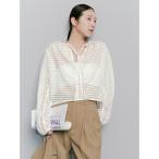 tシャツ バスケットレースメッシュBL レディース
