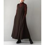 ショッピングイーザッカマニアストアーズ ジャンパースカート ライトツイル フレアジャンパースカート