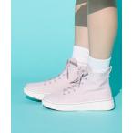 スニーカー 新色追加「レイン対応」ハイカット厚底スニーカー レディース