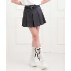 スカート ベルト付きプリーツスカート キッズ 子供服 女の子
