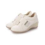 スニーカー ヒールアップベルトスニーカー レディース