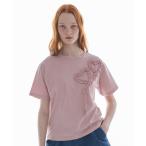 tシャツ heart frill T-shirt/ハートフリルTシャツ レディース
