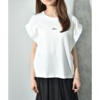tシャツ 度詰めライト天竺袖口ギャ