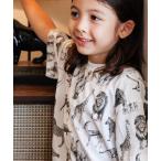 tシャツ リアルアニマル総柄半袖Tシャツ80〜140cm キッズ 子供服 男の子 女の子