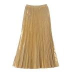 スカート ORIGAMI PLEATS SK R / オリガミプリーツスカートラメ