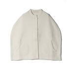 ショッピングポンチョ 「ESTNATION」 ニットポンチョ FREE オフホワイト レディース