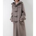 「LUCA/LADY LUCK LUCA」 ダッフルコート FREE グレイッシュベージュ レディース