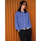 ニット セーター リネンタッチレイヤードニットカーデ レディース