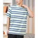 tシャツ Hurley/ハーレー 半袖Tシャツ ボーダー MKT02048 メンズ レディース