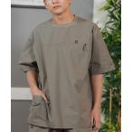 tシャツ Hurley/ハーレー 半袖Tシャツ ワンポイント ロゴ オーバーサイズ 水陸両用 UVケア セットアップ対応 MUSS251021 メンズ