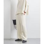 パンツ COMFY ストレート イージーパンツ WHITE -UVカット ウォッシャブル- レディース