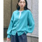 ショッピングファスナー ニット セーター 高身長　ダブルファスナーニットカーディガン（トールサイズ）Essenave レディース