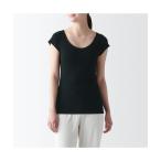 インナーシャツ 肌着 婦人　フライス編みフレンチスリーブＴシャツ レディース