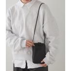 フェイクレザーモバイルポーチ