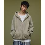 パーカー Pigment Heavyweight Double Slider 2way Hoodie / ピグメントヘビーウェイトダブルスライダー2w