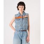 ベスト ジレ Levi's/リーバイス デニム ベスト ミディアムインディゴ レディース