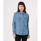 ブラウス シャツ Levi's/リーバイス ICONIC ウエスタンシャツ ミディアムインディゴ レディース