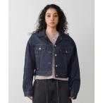 デニムジャケット gジャン Levi's/リーバイス SHRUNKEN 90S トラッカージャケット ダークインディゴ レディース
