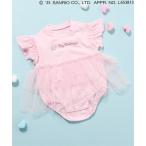 ベビー服 ロンパース マイメロ クロミ リボンチュールロンパス