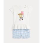 ベビー Polo ベア コットン Tシャツ ＆ ブルマー セット