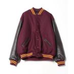 ショッピングスタジャン 「BEAMS PLUS」 スタジャン「settlemier’sコラボ」 L パープル メンズ