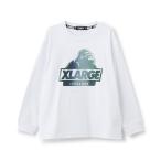 tシャツ ホログラムスランテッドOG長袖Tシャツ キッズ 子供服 男の子