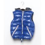 「DUVETICA」 ダウンベスト 48 ブルー レディース