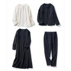 セットアップ ＩＥＤＩＴ　コーデに迷わず全シーン活躍！着まわし自在な４点セット「ブラック」 レディース