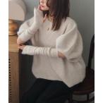 ショッピングドルマン ニット セーター knit hand warmer 2set /ドルマンスリーブ ニット ハンドウォーマー 2点 セット レディース