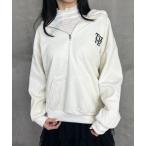  Parker половина Zip с капюшоном . вышивка Logo over Silhouette Parker женский 