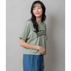 tシャツ ロゴプリントTシャツ レディース