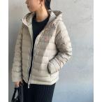 「DANTON」 ダウンジャケット S グレイッシュベージュ レディース