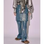 ショッピングブーツカット 「MAISON SPECIAL」 ブーツカットパンツ 38 ブルー レディース