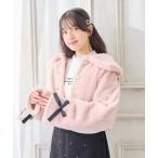 「Amourire girl」 「KIDS」ジャケット 160cm ピンク キッズ