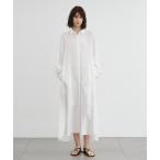 ワンピース ジャガードシャツワンピース