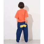 パンツ グラフィティロゴストレッチデニムパンツ キッズ 子供服 男の子