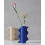 花瓶 ウェーブ 花瓶 花器 フラワーベース インテリア セラミック
