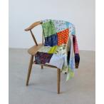 ブランケット パッチワーク ハンドメイド マルチカバー 100cm×100cm Sサイズ
